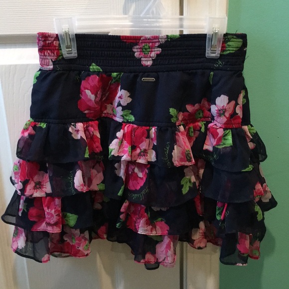 Floral Mini Skirt - Picture 1 of 1